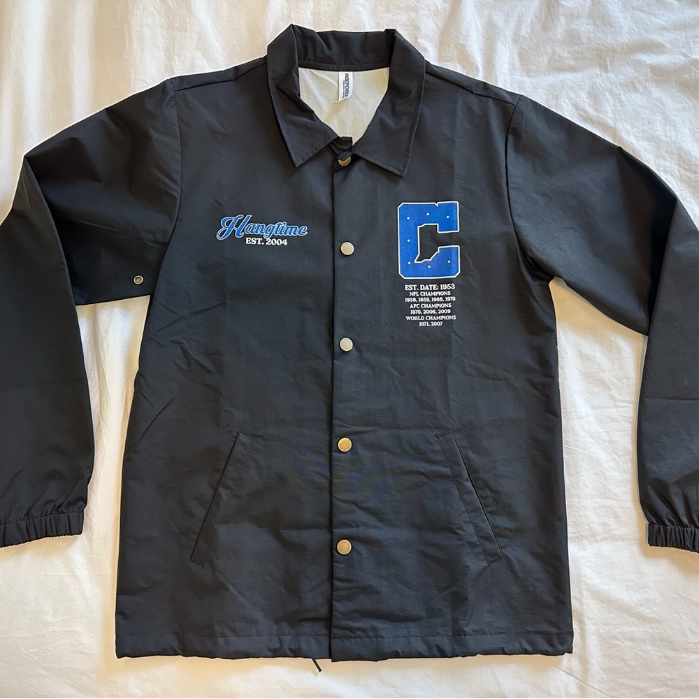 Indianapolis Colts Hangtime Coaches Jacket New
